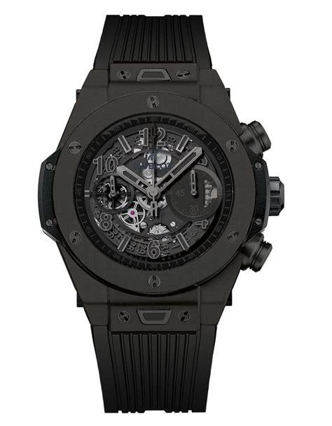 hublot big bang unico all black|Hublot big bang edition price.